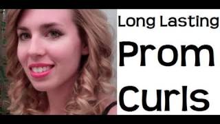 Long lasting Wedding  Prom curls  hairstyles for long hair amp hairstyles for medium hair [upl. by Fabrin]