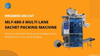 MLY6803 Multi Lane Sachet Packing Machine [upl. by Anauj]