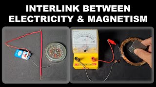 HOW ELECTRICITY AND MAGNETISM ARE INTERLINKED [upl. by Atiuqrahc]