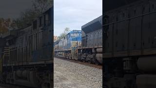 NS4001 on 28R in Lexington NC norfolksouthern railfans trains trainspotting railway railroad [upl. by Ermentrude]