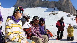 10 Year Old Kelly Sildaru wins the Ladies First Challenge at Leysin Park [upl. by Lichtenfeld470]