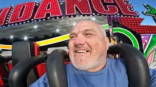 GX010305 Edward Danters funfair Gabalfa Park Cardiff 1 time vlog 2024 [upl. by Edrock237]