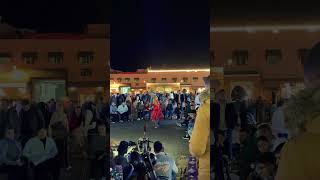 Marrakesh at night is a whole vybe travel marrakech dance morocco explore [upl. by Ytsirhc424]