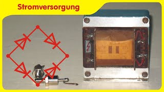 Grundlagen der Stromversorgung  Netzteil selber bauen  Spannungsstabilisierung [upl. by Isidoro]