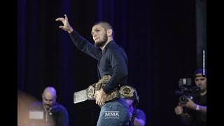 MISK Talk with Khabib Nurmagomedov and more [upl. by Airdnahs]