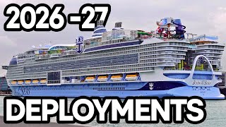 Cruise Line Deployments for 2026  Cruising is Life Podcast [upl. by Aralomo888]