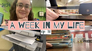 A WEEK IN THE LIFE OF A SCHOOL LIBRARIAN  another busy week ep 10 [upl. by Irek]