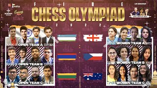 FIDE Chess Olympiad 2022 Day 6 [upl. by Drida472]