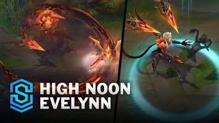 High Noon Evelynn Skin Spotlight  PreRelease  PBE Preview  League of Legends [upl. by Midas]