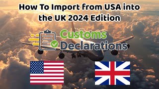 How to import freight from USA into the UK 2024 Edition [upl. by Khalsa]