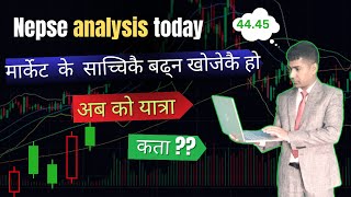 Nepse analysis today  Nepse technical analysis today [upl. by Luemas]