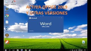 Activador office 2019  todas las versiones [upl. by Daisie]