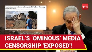 Israel Concealed Military Losses In Iranian Missile Attack Big Expose On Israeli Censorship [upl. by Nilekcaj918]