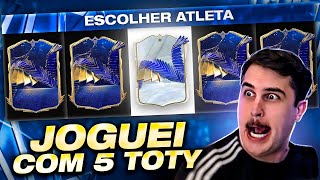 JOGUEI COM 5 TOTY NO DRAFT DO BANQUETA E TIVE UM FINAL INESPERADO [upl. by Nairadal585]