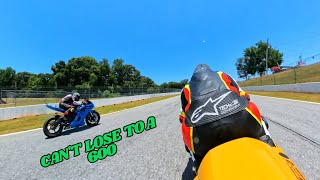 These Motorcycles are Next Level  Bmw S1000rr vs SuzukiGSXR1000R vs Yamaha R1  Road Atlanta [upl. by Esalb585]