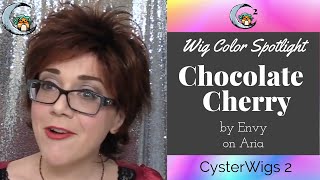 CysterWigs Color Spotlight Chocolate Cherry by Envy on Aria [upl. by Llebiram]