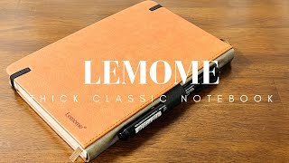 Lemome Thick Classic Notebook Review [upl. by Minta]