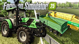 Farming Simulators 25 News Récolteuse de petits pois amp NOUVEAU DEUTZ  FS25 NEWS [upl. by Estes]