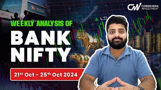 Weekly Stock Market Analysis  26 Oct 2024  Hitesh Arora  Coremudra Investment [upl. by Nagem]