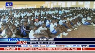 Candidates Appear For Air Force Recruitment [upl. by Rratsal]