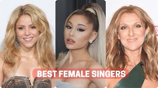 Top 20 Best Current Female Singers [upl. by Sterner]