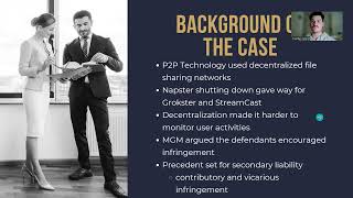 MGM v Grokster Analysis [upl. by Lashoh133]