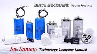 Suntan 250VAC 370VAC 450VAC Motor Running and Starting Capacitors [upl. by Alexandra262]