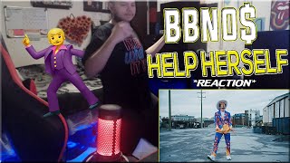 This Song Has Me Dancing🕺  bbno  Help Herself ft Diamond Pistols REACTION [upl. by Nats707]