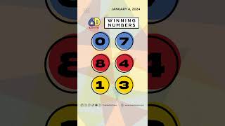 PCSO Lotto Results P525M Super Lotto 649 Lotto 642 6D 3D 2D  Jan 4 2024 [upl. by Dilisio]