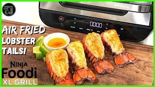 AIR FRIED LOBSTER TAILS NINJA FOODI XL GRILL  Ninja Foodi Smart XL Grill Recipes [upl. by Naus]