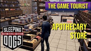 The Game Tourist Sleeping Dogs  Apothecary Store Kennedy Town [upl. by Sosthenna]