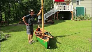 My Sailing Canoe Rigging [upl. by Xyla]