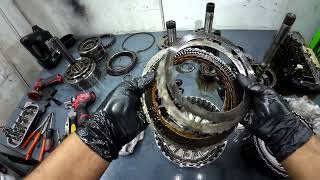 GM 6l80 Transmission Rebuild  PT2 Teardown [upl. by Lilas]