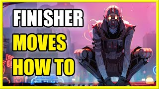 How to do a Finishing Move in Apex Legends on PS4 PS5 Xbox PC [upl. by Johathan]