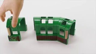 BRIO World  33709 Flexible Tunnel [upl. by Morrie]