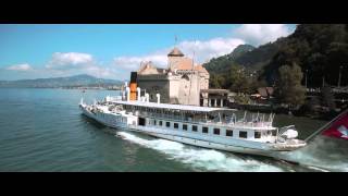 Rencontre avec quotLa Suissequot  Bateau à vapeur Belle Epoque sur le Léman [upl. by Hacissej]