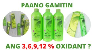 PAANO GAMITIN ANG OXIDANT  HOW TO MIX HAIR COLOR amp OXIDANTS TIPS amp TRICKS 2021 [upl. by Enomaj887]