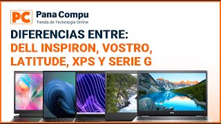 Diferencias Entre Dell Inspiron Vostro Latitude XPS y Serie G [upl. by Worthy]