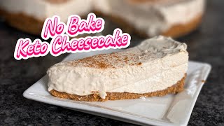 The Best Keto Cheesecake Recipe  NoBake SugarFree amp Low Carb [upl. by Irmina]