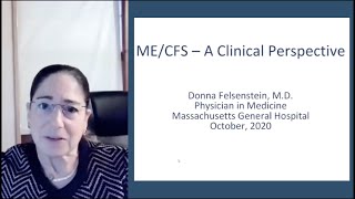 Clinical Aspects of MECFS  Dr Donna Felsenstein [upl. by Ocram]