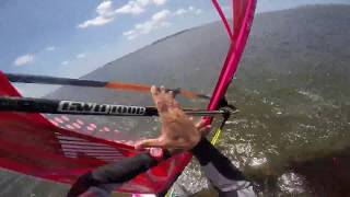 Windsurf Maniacs School Stagnone Marsala Rider Leo Trick Funnel [upl. by Millie969]