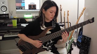 The Omnific  The Cuneiform Script bass cover [upl. by Etep]