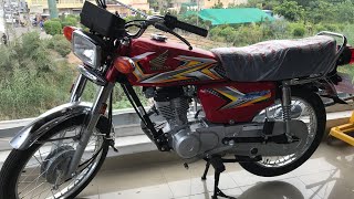 Honda Cg 125 2025 Model Review and Changing Details [upl. by Fougere994]