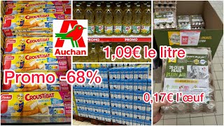 AUCHAN PROMOTION 100 Alimentation  68  1903 auchan promo promotion alimentation bonplan [upl. by Atirabrab370]