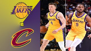 Lakers vs Cavaliers  Lakers Highlights  Las Vegas NBA Summer League  July 18 2024 [upl. by Eirrotal30]