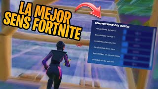 La MEJOR SENSIBILIDAD 🎯 y CONFIGURACIÓN ⚙️ para FORTNITE PC ⌨️🖱️ Capítulo 5  Highlights 23 [upl. by Naujed]