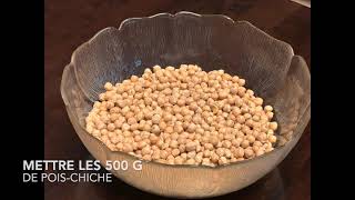 Petits pains aux pois chiche FILM SD 480 p [upl. by Shayn]