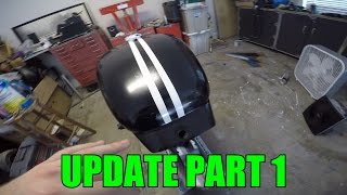 Magna Bobber Project Update  Part 1  Painting [upl. by Notfol214]