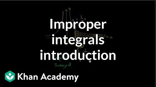 Introduction to improper integrals  AP Calculus BC  Khan Academy [upl. by Elmore605]