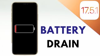 How to Fix Battery Drain on iOS 1751 [upl. by Edrahs]